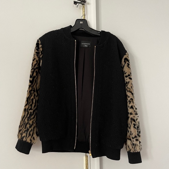 Club Monaco Leopard Bomber - Picture 1 of 3